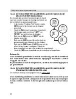 Preview for 42 page of Topcom OUTDOOR SPORTSWATCH 2000 User Manual