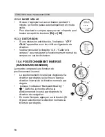 Preview for 78 page of Topcom OUTDOOR SPORTSWATCH 2000 User Manual