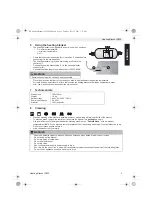 Предварительный просмотр 5 страницы Topcom P202 User Manual