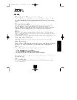 Preview for 17 page of Topcom Phonemaster 100 Operating Manual