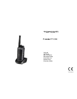 Topcom Protalker PT-1116 User Manual предпросмотр