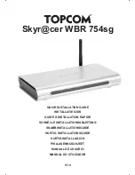 Preview for 1 page of Topcom Skyr@cer WBR 754SG Quick Installation Manual