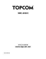 Preview for 108 page of Topcom SMC-2000H User Manual