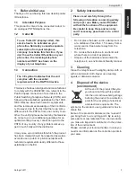 Preview for 3 page of Topcom SOLOGIC A811 User Manual