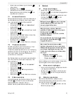 Preview for 23 page of Topcom SOLOGIC A811 User Manual