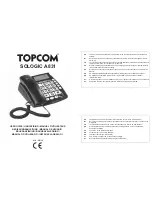 Topcom SOLOGIC A831 User Manual предпросмотр