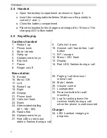 Preview for 4 page of Topcom SOLOGIC B901 COMBO Short User Manual