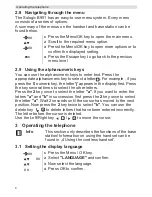 Preview for 6 page of Topcom SOLOGIC B901 COMBO Short User Manual