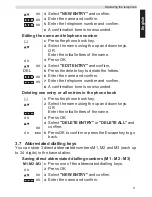 Preview for 9 page of Topcom SOLOGIC B901 COMBO Short User Manual