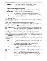 Preview for 10 page of Topcom SOLOGIC B901 COMBO Short User Manual