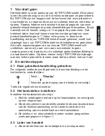 Preview for 17 page of Topcom SOLOGIC B901 COMBO Short User Manual