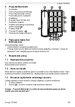 Предварительный просмотр 69 страницы Topcom SOLOGIC TS-6650 User Manual