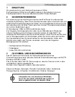 Preview for 13 page of Topcom Speedopulse 1000W User Manual