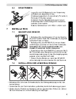 Preview for 15 page of Topcom Speedopulse 1000W User Manual