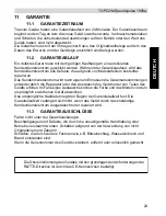 Preview for 23 page of Topcom Speedopulse 1000W User Manual