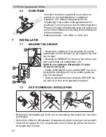 Preview for 26 page of Topcom Speedopulse 1000W User Manual