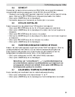 Preview for 29 page of Topcom Speedopulse 1000W User Manual