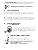 Preview for 36 page of Topcom Speedopulse 1000W User Manual