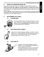 Preview for 47 page of Topcom Speedopulse 1000W User Manual