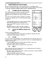 Preview for 70 page of Topcom Speedopulse 1000W User Manual