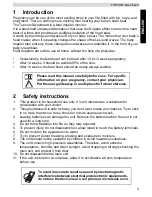 Preview for 5 page of Topcom SWEETHEART User Manual