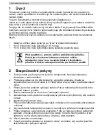 Предварительный просмотр 72 страницы Topcom SWEETHEART User Manual