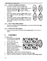 Предварительный просмотр 72 страницы Topcom TIME MASTER 500 User Manual