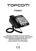 Topcom TS-6651 User Manual preview