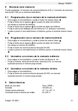 Preview for 31 page of Topcom TS-6651 User Manual