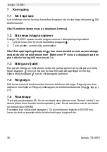 Preview for 36 page of Topcom TS-6651 User Manual