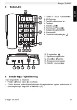 Preview for 41 page of Topcom TS-6651 User Manual