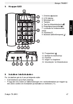 Preview for 47 page of Topcom TS-6651 User Manual