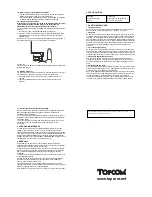 Предварительный просмотр 2 страницы Topcom TwinTalker 1100 User Manual