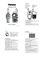 Предварительный просмотр 5 страницы Topcom TwinTalker 1100 User Manual