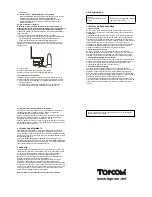 Предварительный просмотр 10 страницы Topcom TwinTalker 1100 User Manual