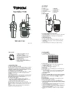 Предварительный просмотр 11 страницы Topcom TwinTalker 1100 User Manual