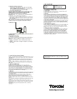 Предварительный просмотр 18 страницы Topcom TwinTalker 1100 User Manual