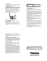 Предварительный просмотр 20 страницы Topcom TwinTalker 1100 User Manual