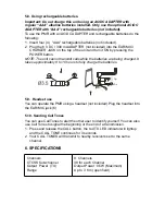 Предварительный просмотр 6 страницы Topcom TwinTalker 3000 User Manual