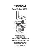 Предварительный просмотр 1 страницы Topcom TwinTalker 3300 User Manual