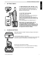 Предварительный просмотр 5 страницы Topcom TwinTalker 3700 User Manual