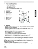 Предварительный просмотр 9 страницы Topcom ULTRASONIC 1801 User Manual