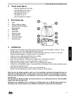 Предварительный просмотр 19 страницы Topcom ULTRASONIC 1801 User Manual