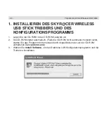 Предварительный просмотр 44 страницы Topcom Wireless USB Stick Quick Installation Manual