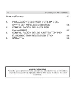 Предварительный просмотр 56 страницы Topcom Wireless USB Stick Quick Installation Manual