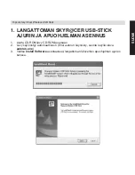 Предварительный просмотр 123 страницы Topcom Wireless USB Stick Quick Installation Manual