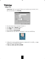 Предварительный просмотр 6 страницы Topcom Xplorer 810 Quick User Manual