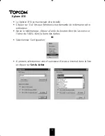 Предварительный просмотр 8 страницы Topcom Xplorer 810 Quick User Manual