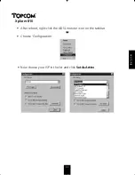 Предварительный просмотр 11 страницы Topcom Xplorer 810 Quick User Manual