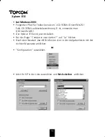 Предварительный просмотр 14 страницы Topcom Xplorer 810 Quick User Manual